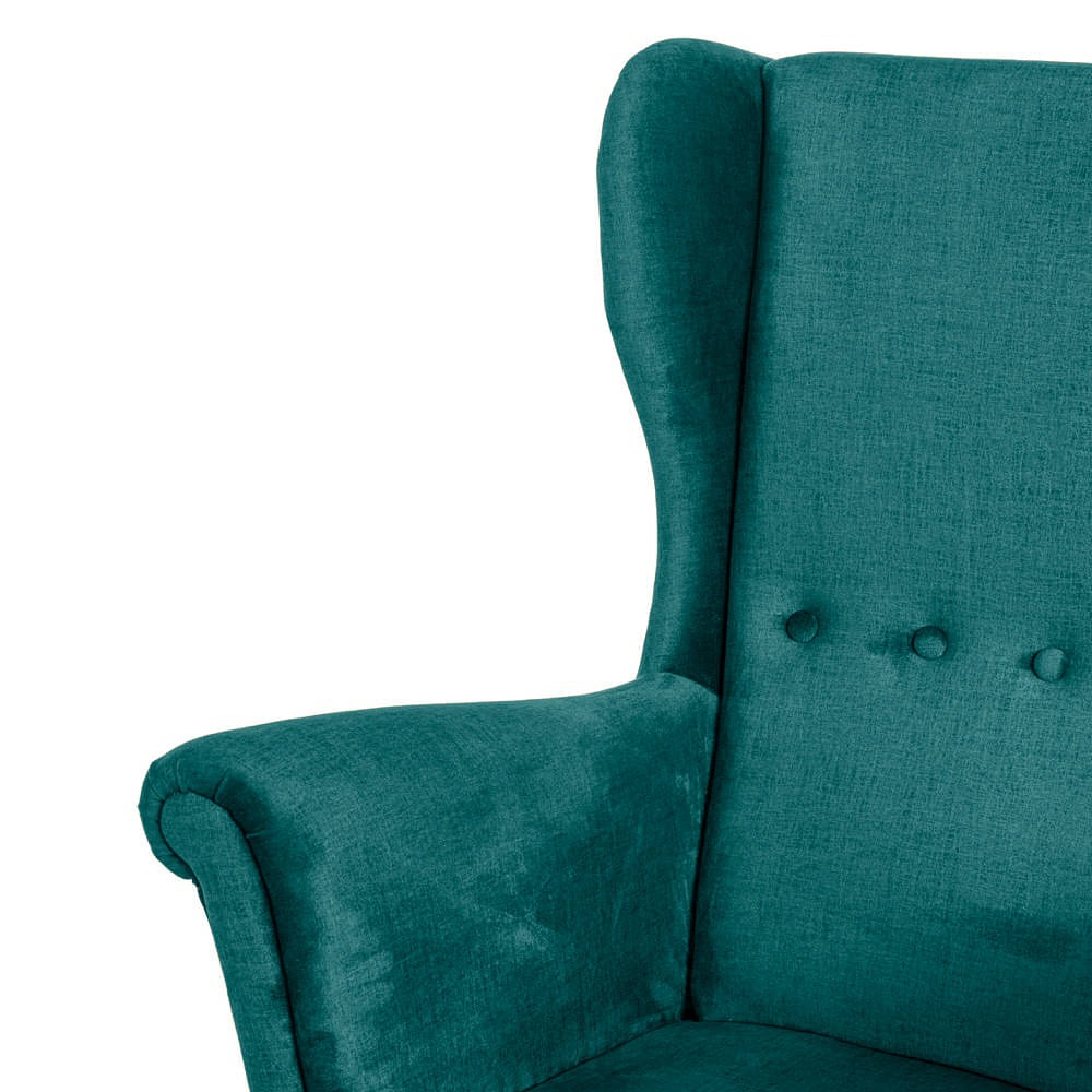 Werfo Sam Wing Chair - Reflection Aqua Blue - 