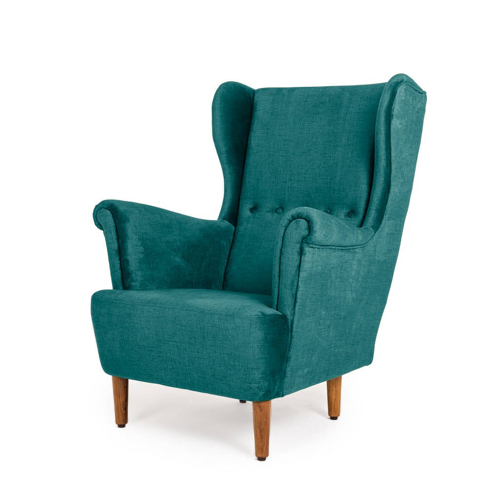 Werfo Sam Wing Chair - Reflection Aqua Blue - 