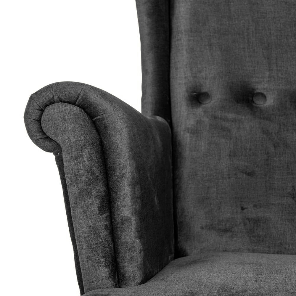 werfo Sam Wing Chair - Reflection Charcoal Grey