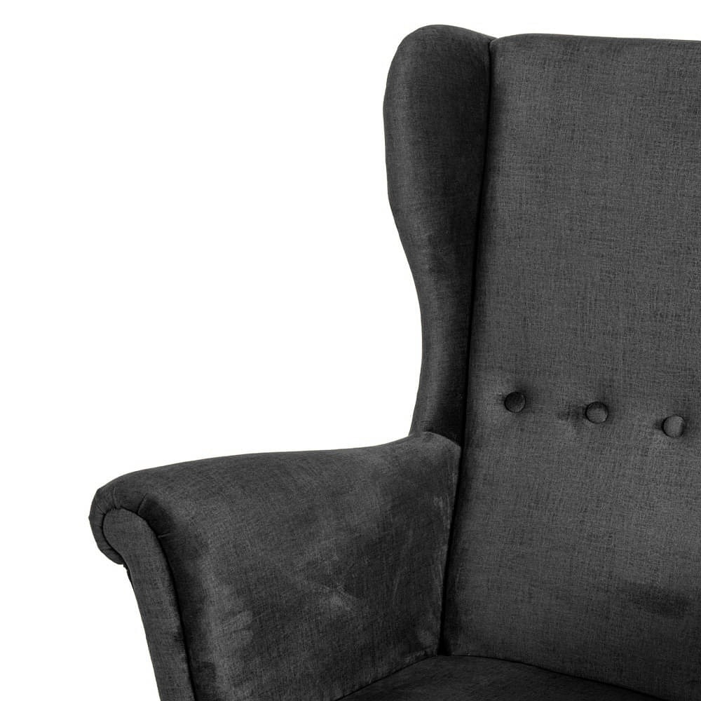 werfo Sam Wing Chair - Reflection Charcoal Grey