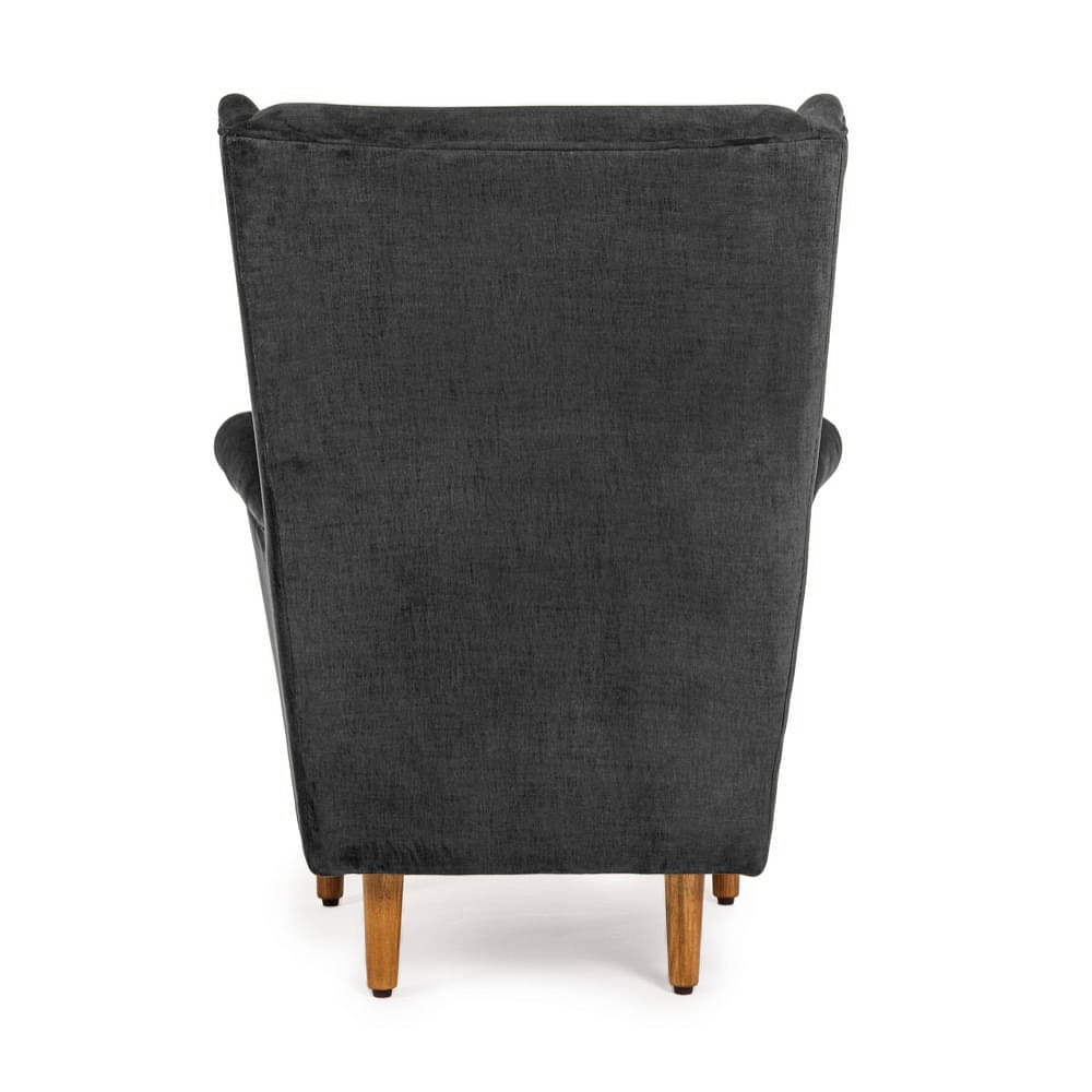 werfo Sam Wing Chair - Reflection Charcoal Grey