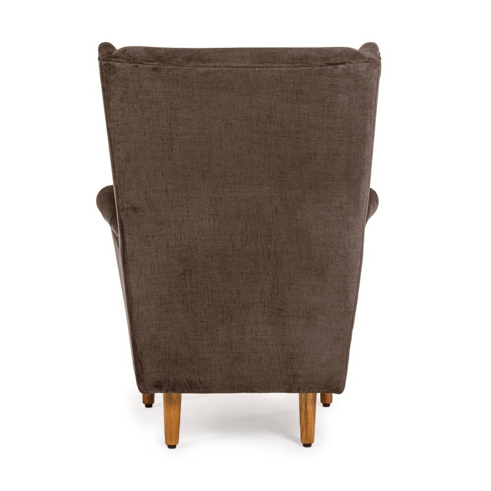 Werfo Sam Wing Chair - Reflection Mocha Brown