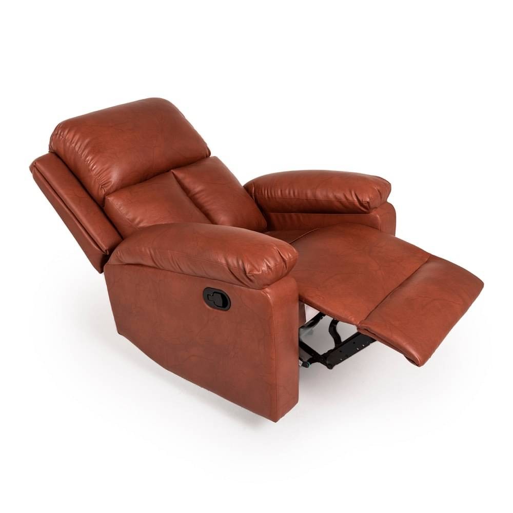 Werfo Mojo recliner Manual, Regular, 1 Seater, Tan