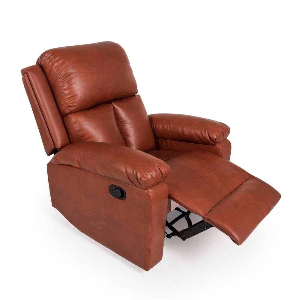 Werfo Mojo recliner Manual, Regular, 1 Seater, Tan