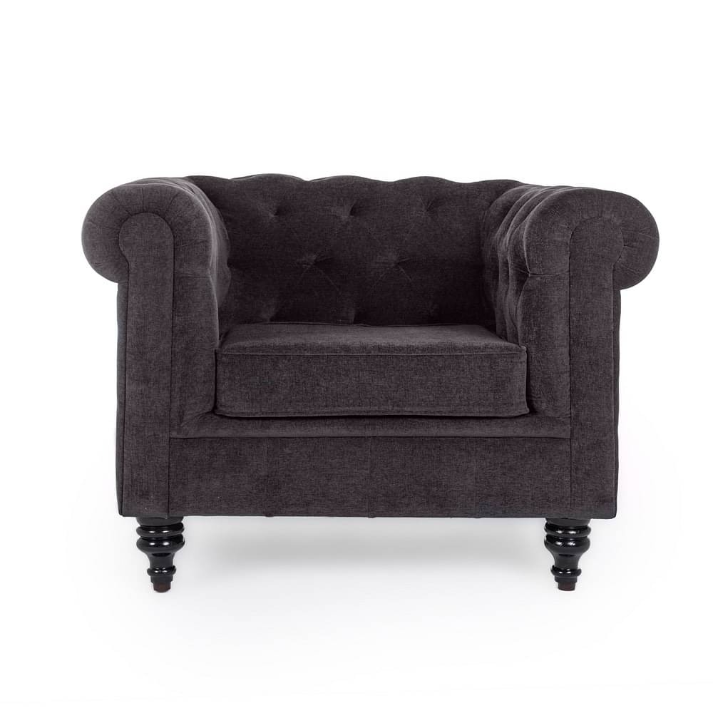 Werfo Chester Sofa Set (3+1+1) Smoke Grey