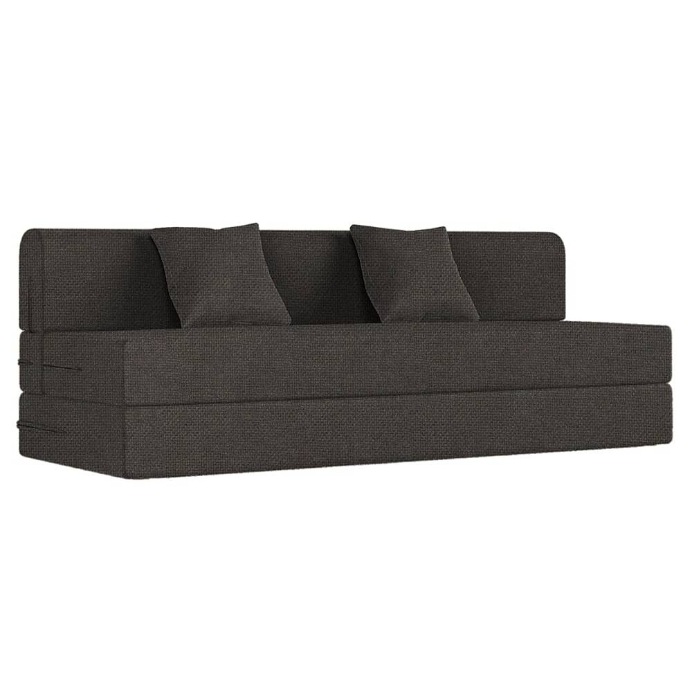 Werfo zack Sofa cum Bed - Three Seater, Omega Ash Grey