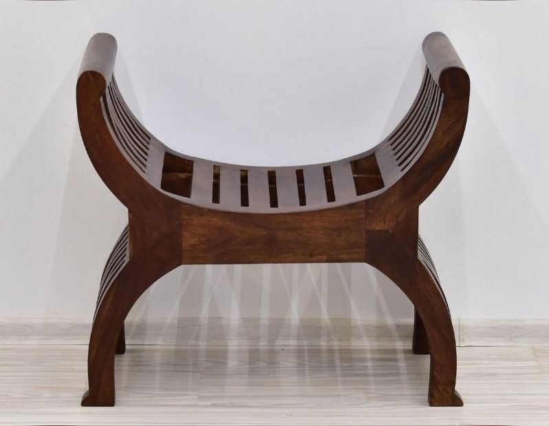 Werfo Solid Rosewood Bench Dark Brown