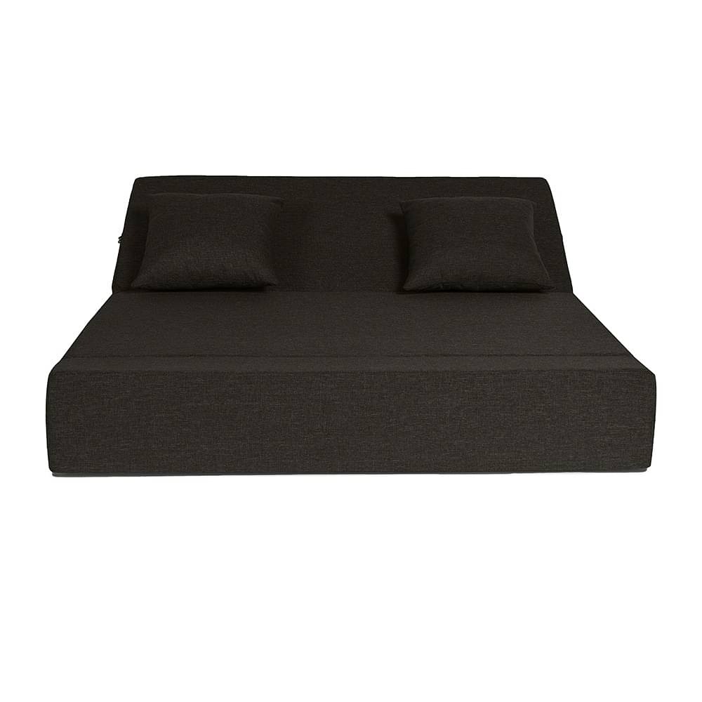 Werfo Zack Sofa cum Bed - Two Seater, Omega Choco Brown