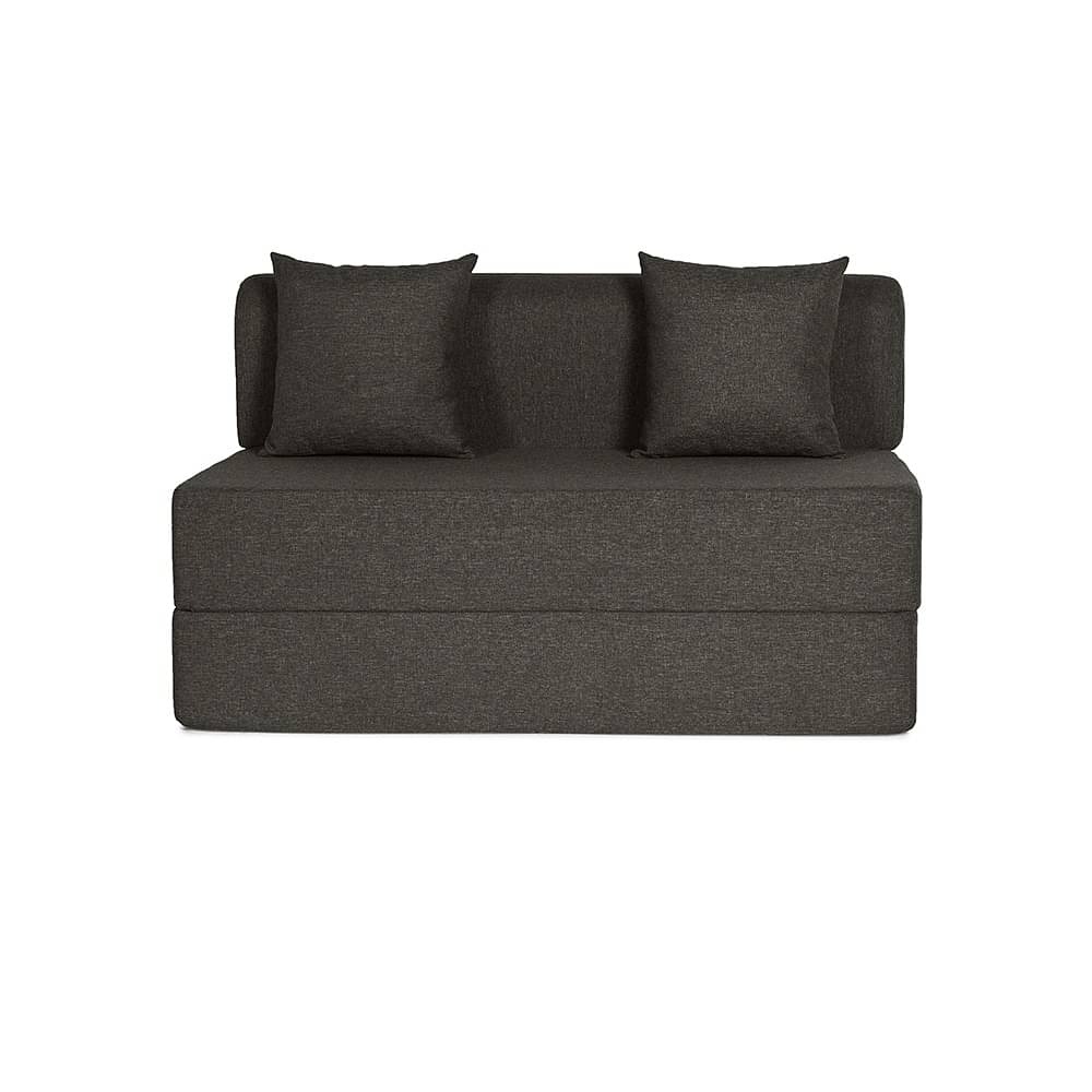 Werfo Zack Sofa cum Bed - Two Seater, Omega Grey