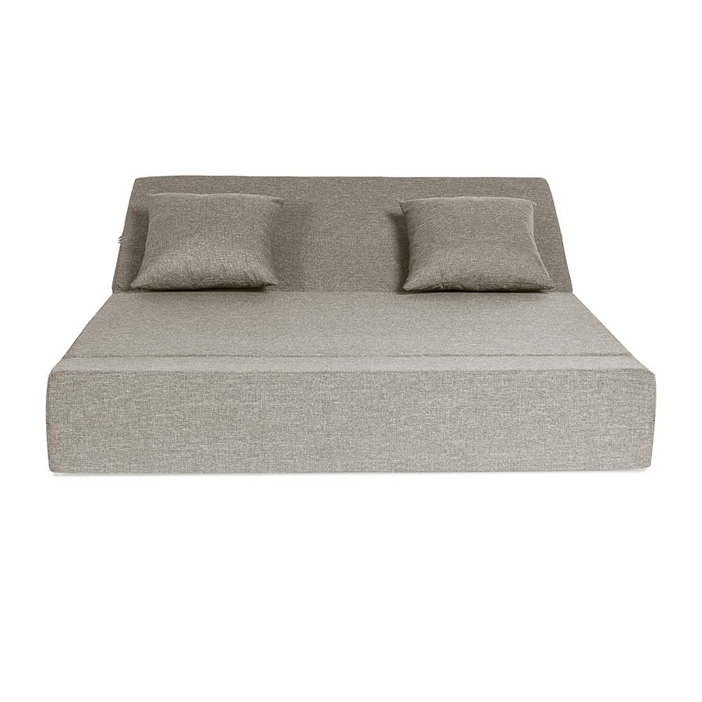 Werfo Zack Sofa cum Bed - Two Seater, Omega Pearl