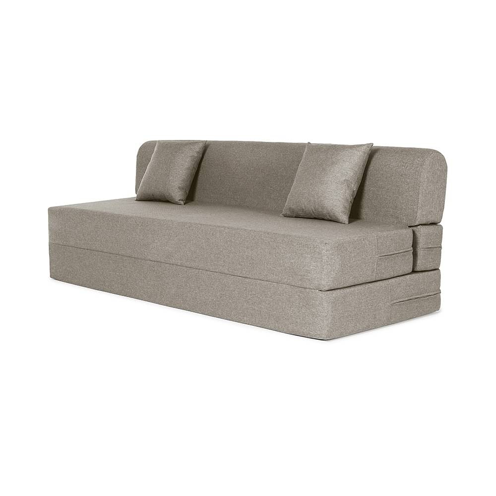 Werfo Zack Sofa cum Bed - Three Seater, Omega Pearl