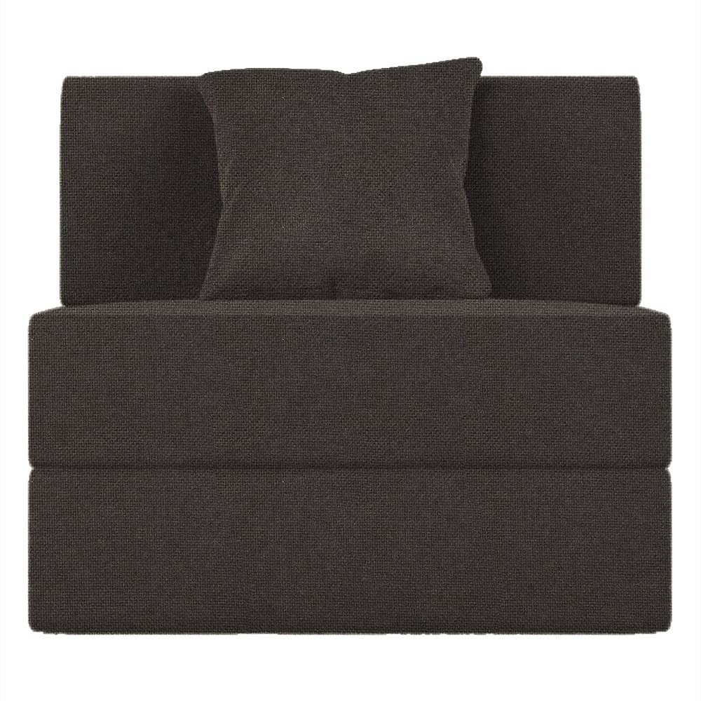 Werfo Zack Sofa cum Bed - One Seater, Omega Ash Grey