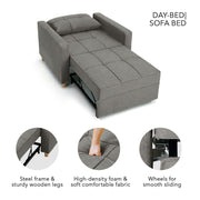 Werfo Derby Convertible Armchair | Lounger | Bed