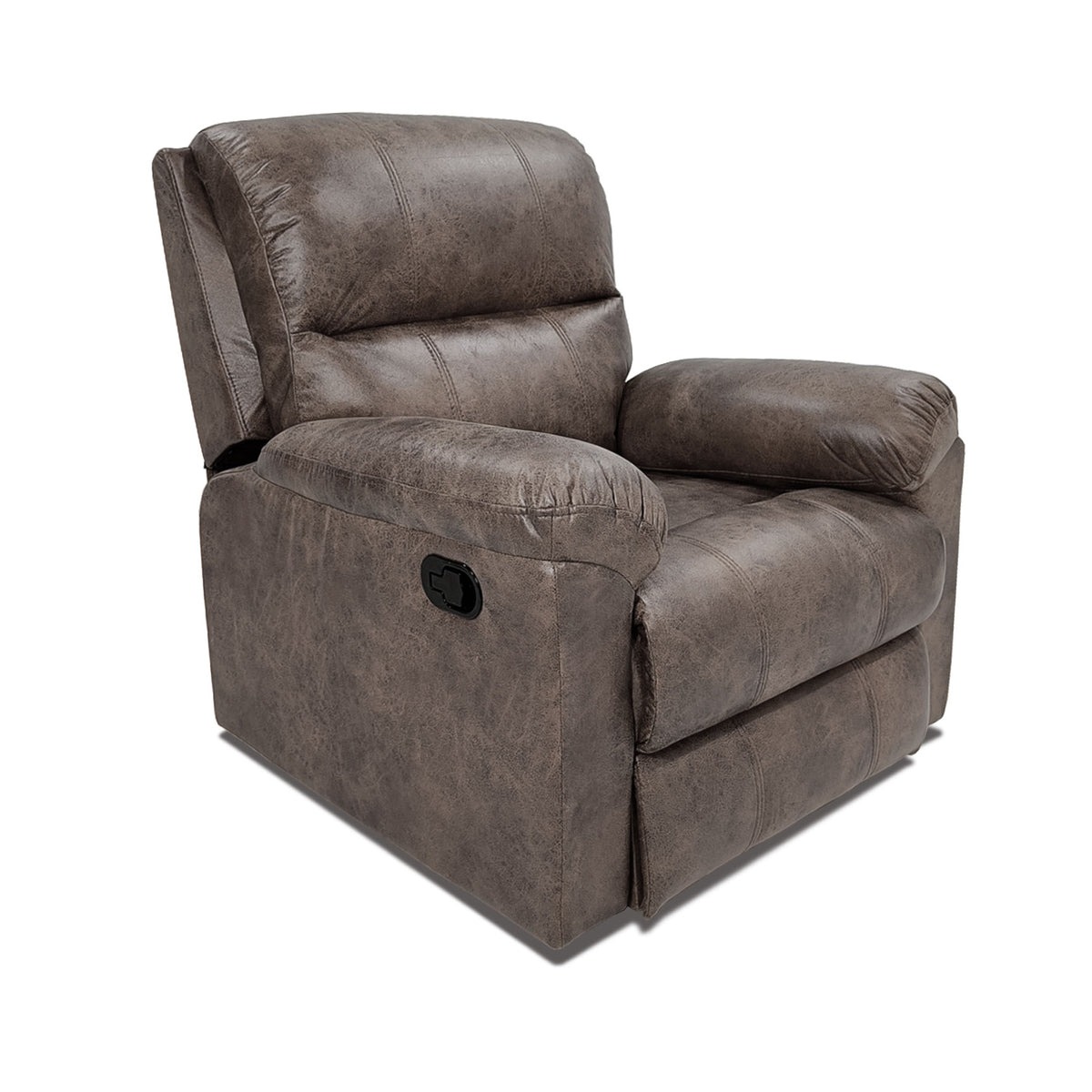 Werfo Casio Fabric Manual Recliner Grey 