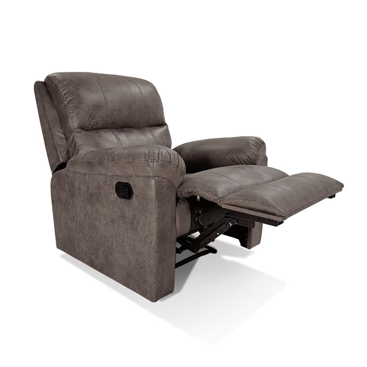 Werfo Casio Fabric Manual Recliner Grey 