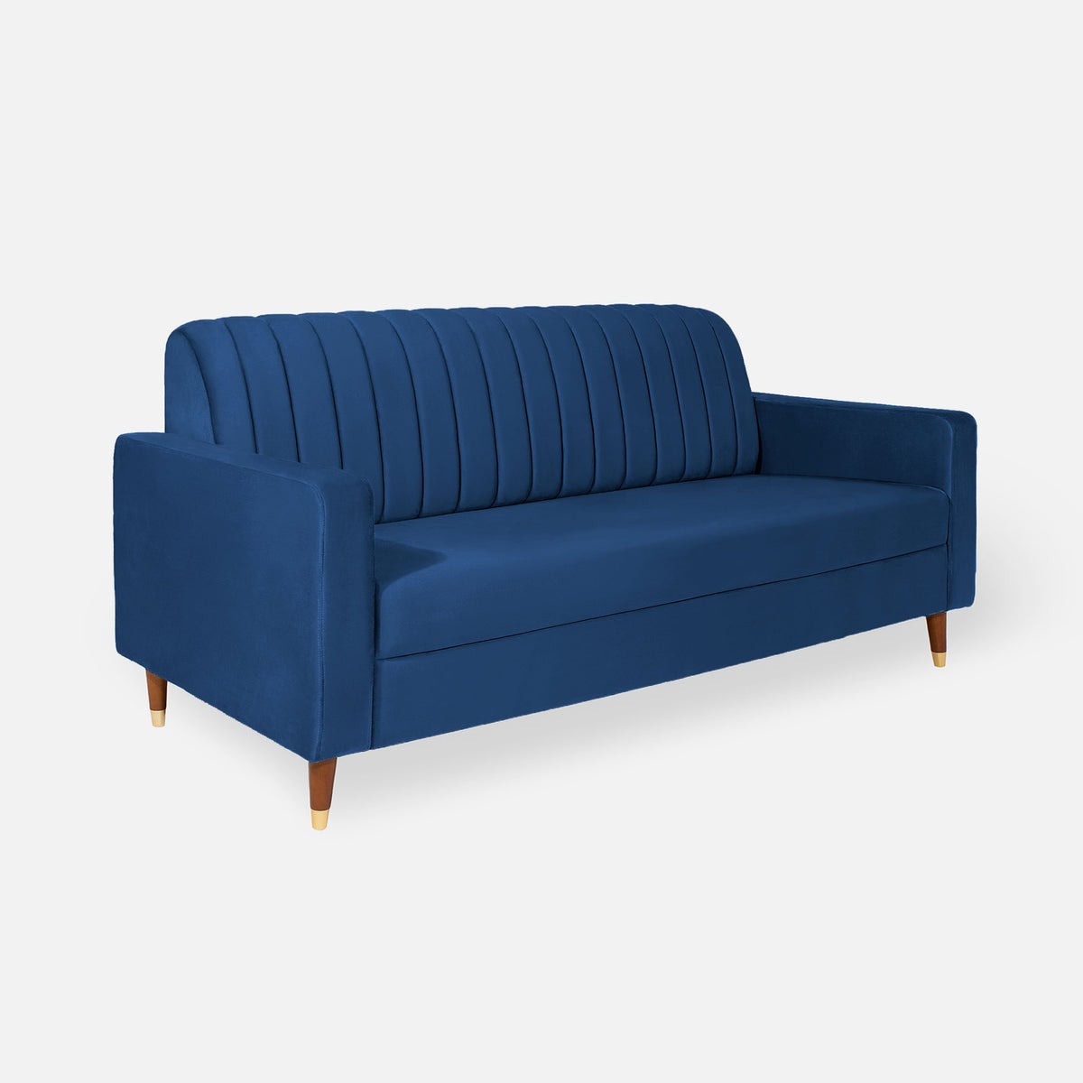 Werfo Hawali 3 Seater Sofa (Blue)