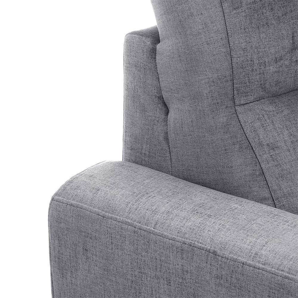 Werfo Milo Sofa Two Seater, Charcoal Grey