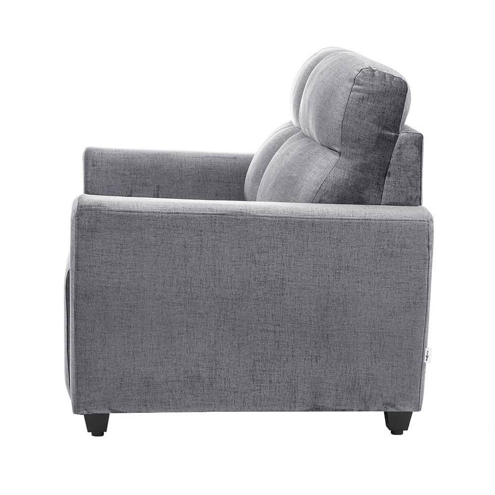 Werfo Milo Sofa Two Seater, Charcoal Grey