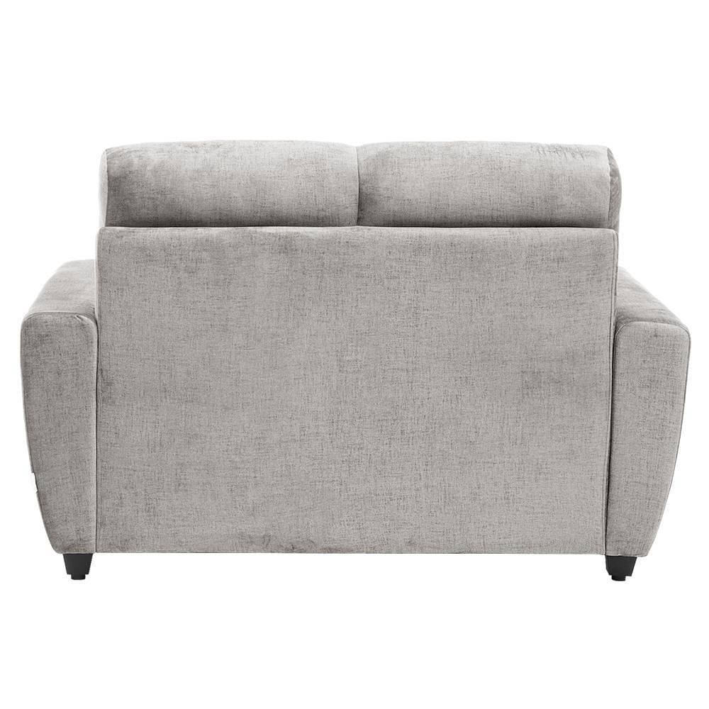 Werfo Milo Sofa Two Seater, Charcoal Grey White