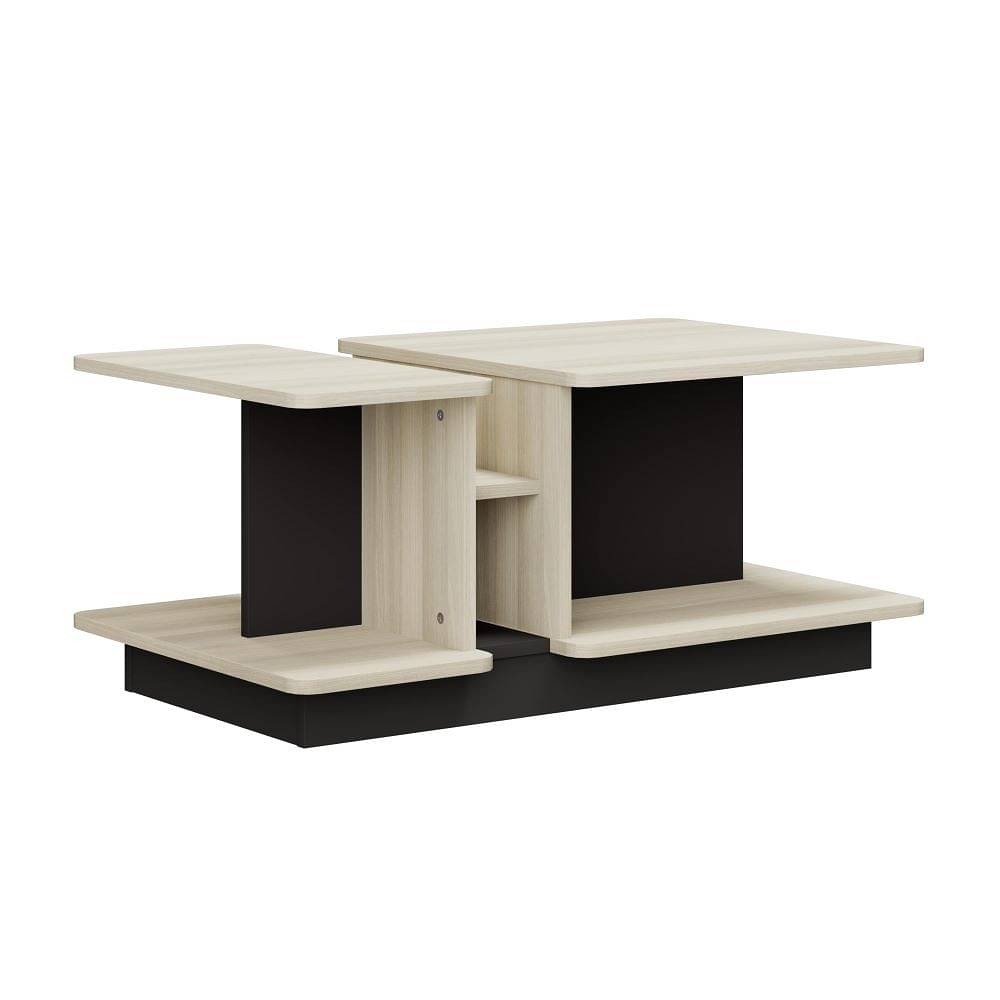 werfo Java Coffee Table - L 80cm x W 80cm x H 42cm (31.4 x 31.4 x 16.5 inches)