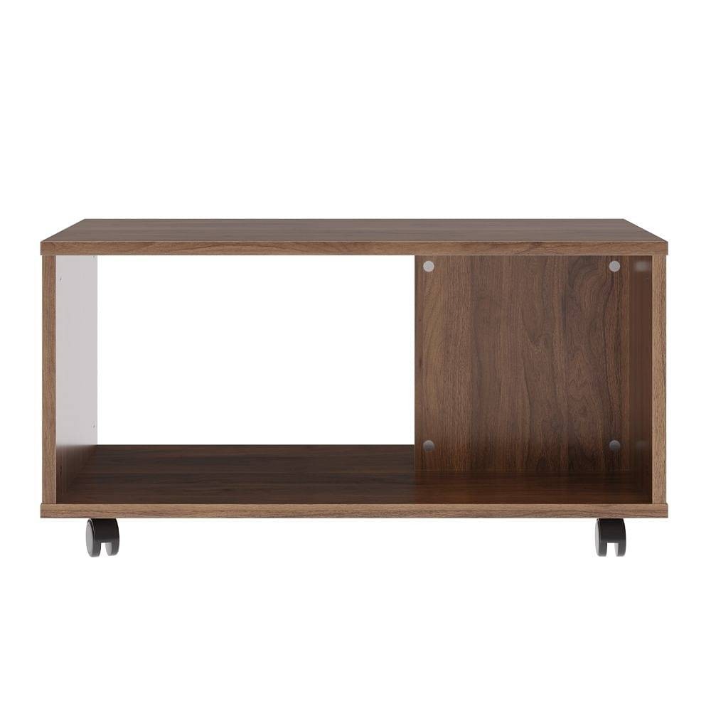 Werfo Leonis Coffee Table with Wheels - (Columbian Walnut)