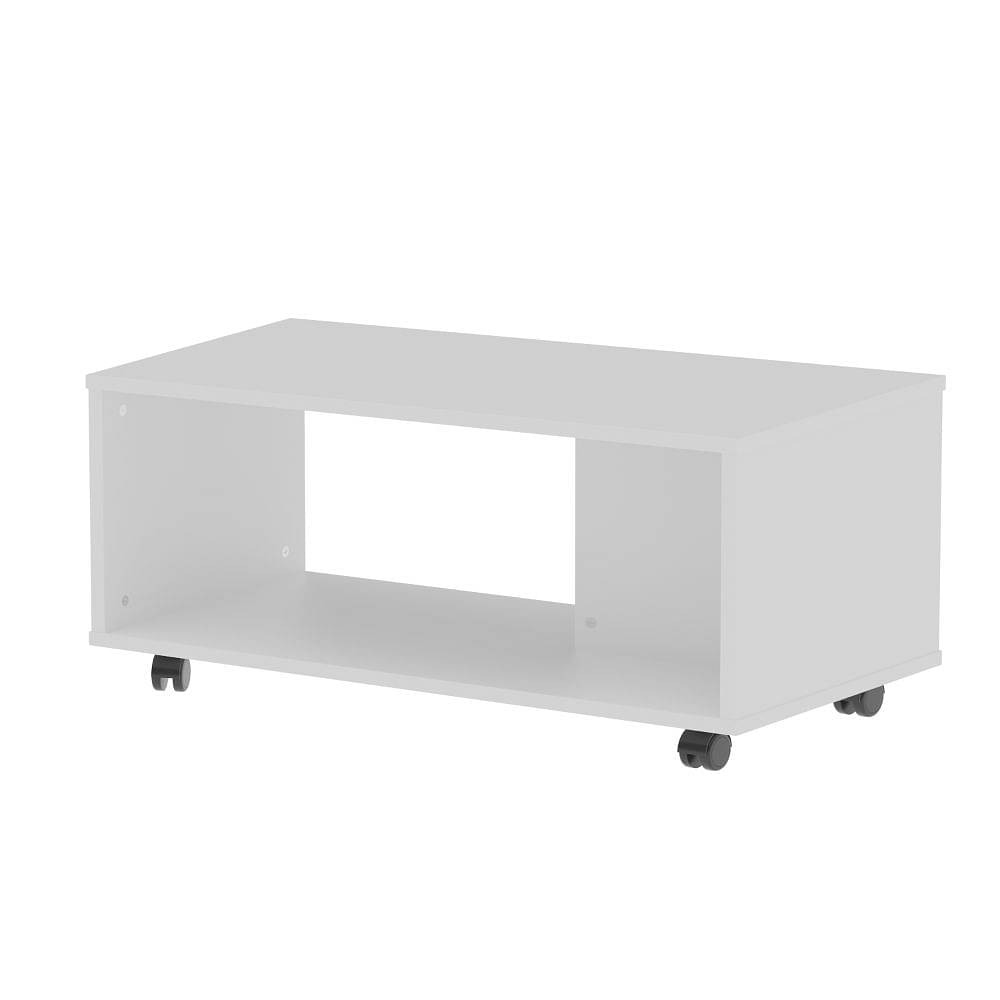 Werfo Leonis Coffee table with wheels - (Frosty White)