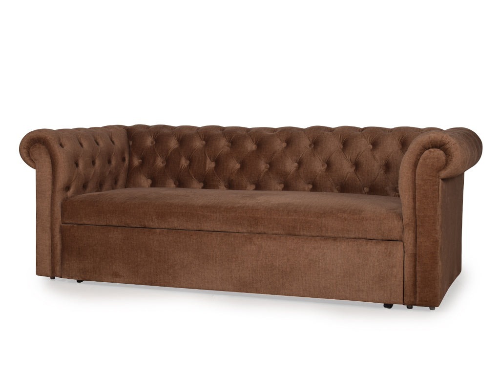 Werfo Berlin Sofa Cum Bed In Brown Color