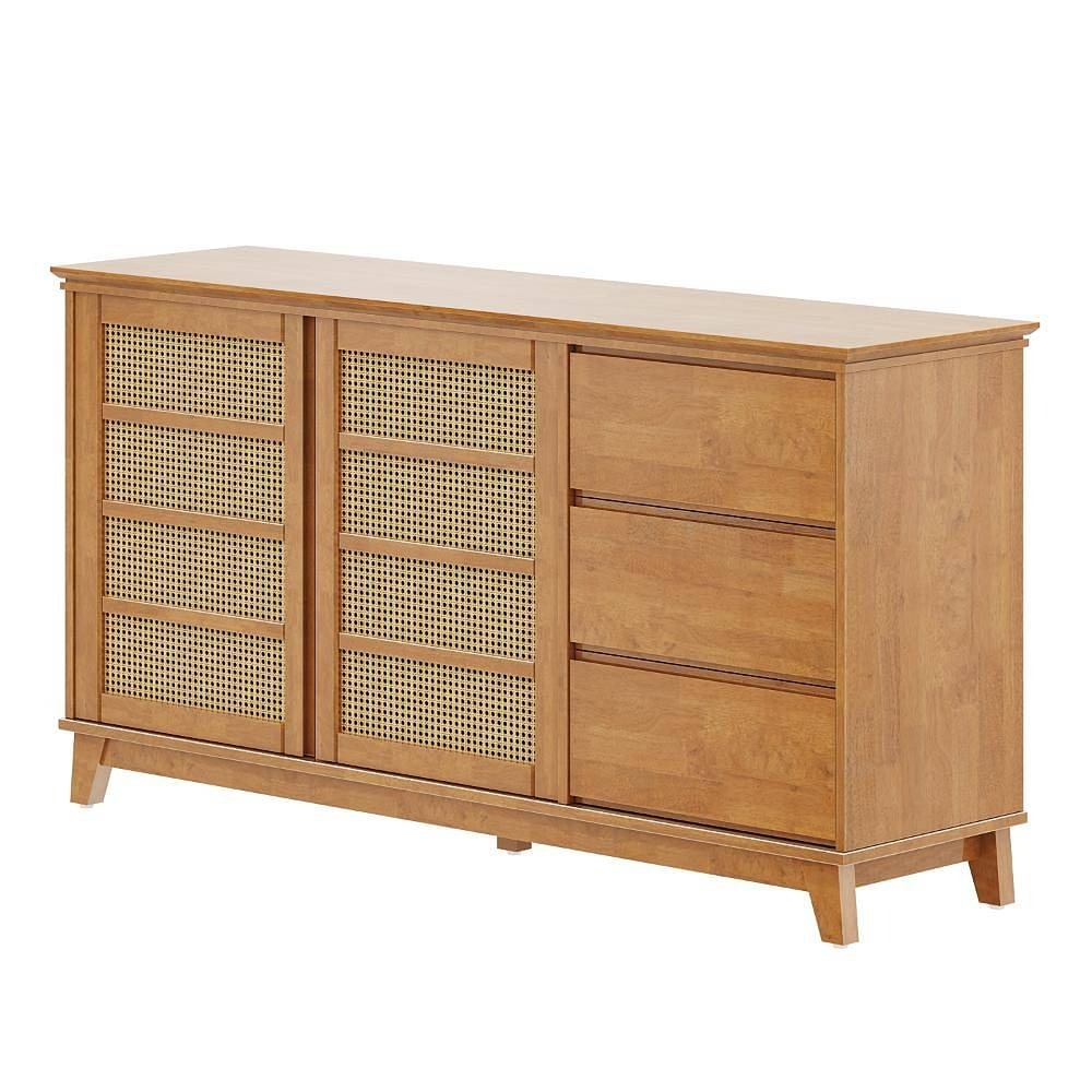 werfo Kono Solid Wood Sideboard Caramel