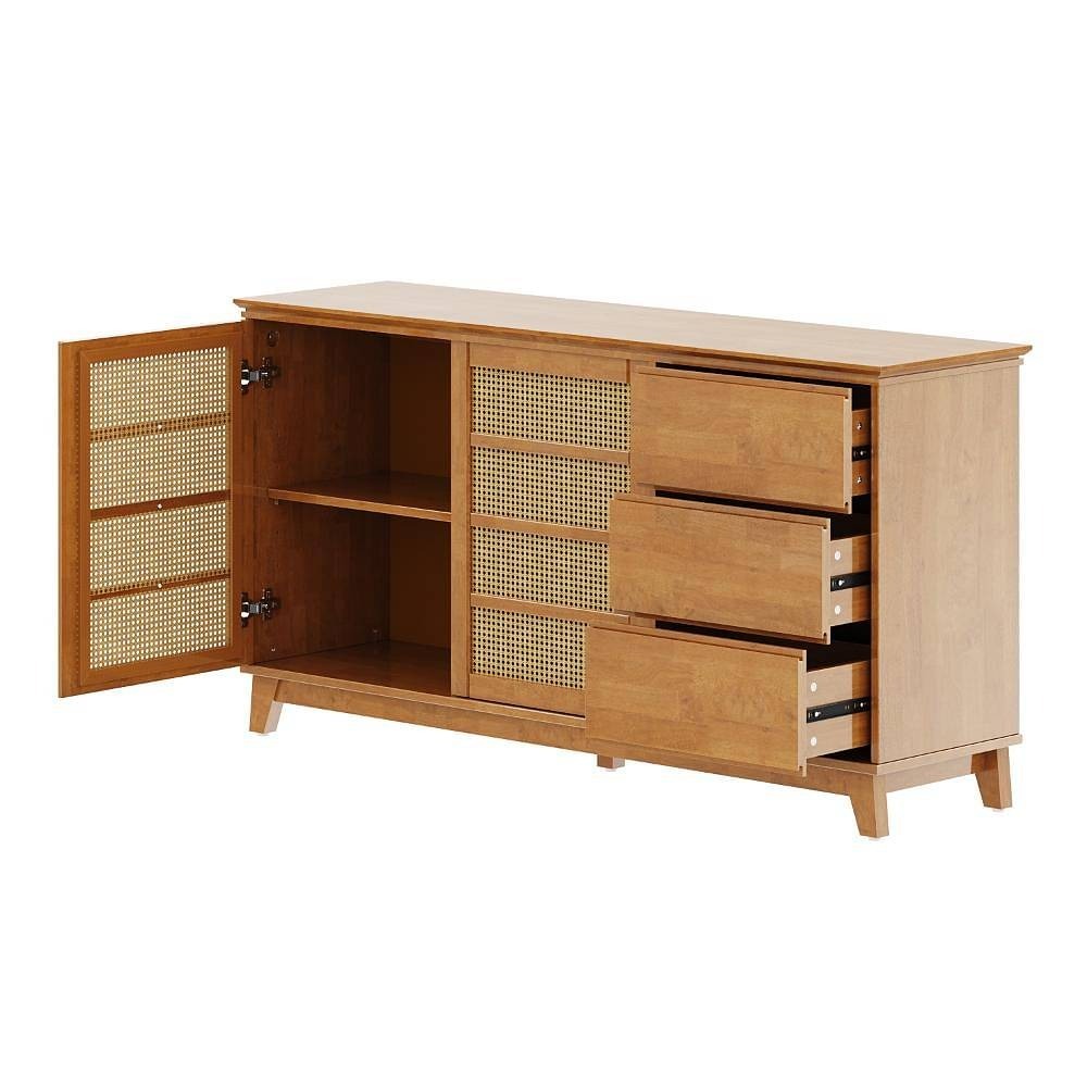 werfo Kono Solid Wood Sideboard Caramel