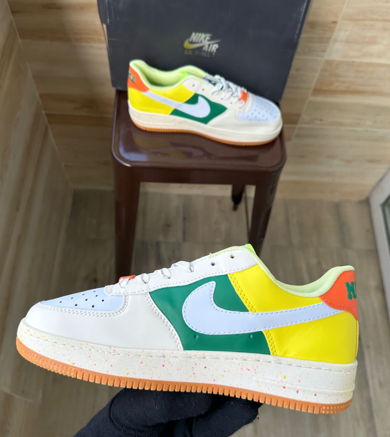 Nike Airforce *fruit Basket - Yellow, 41