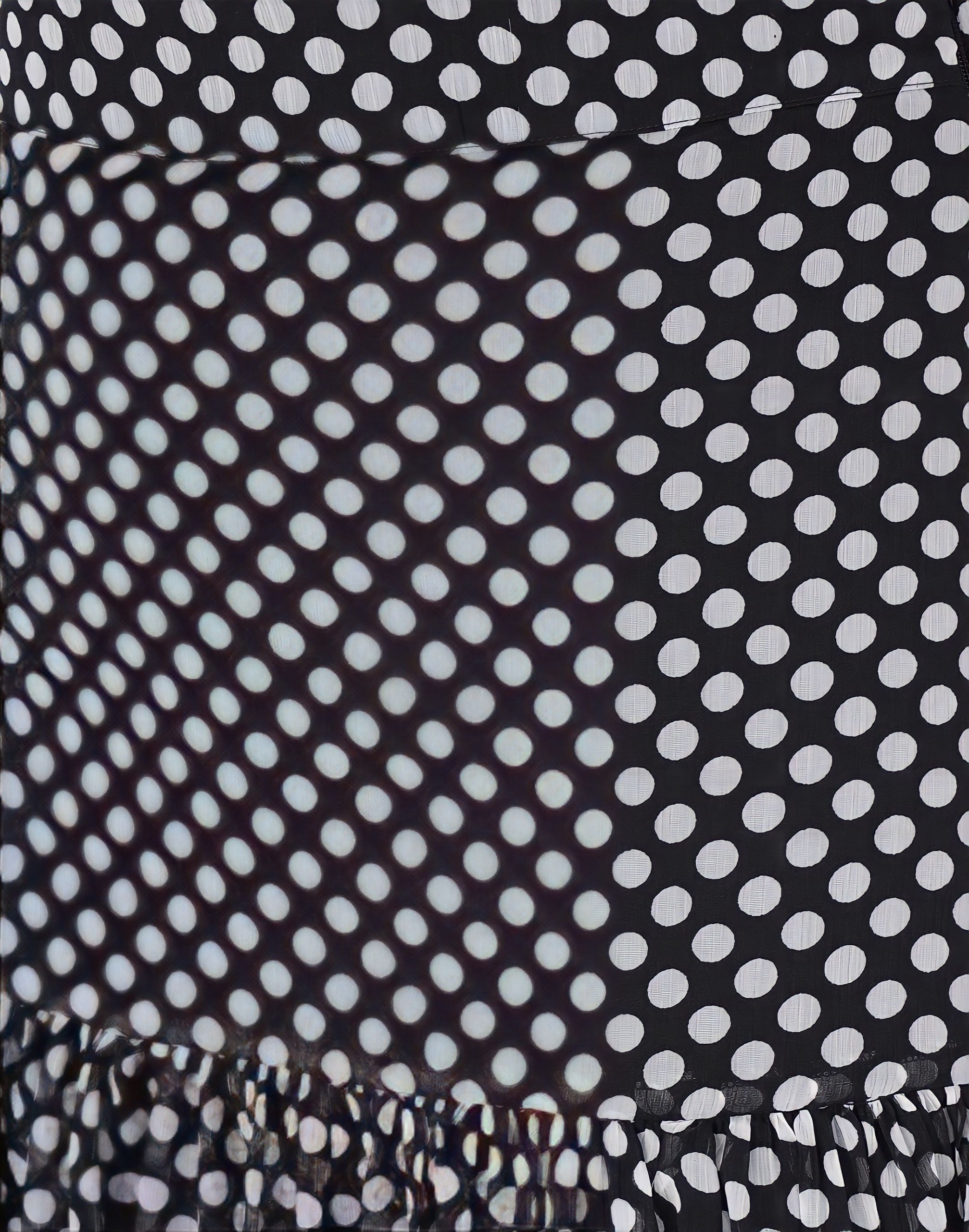 Polka Dot Skirt - Black, 32, Free