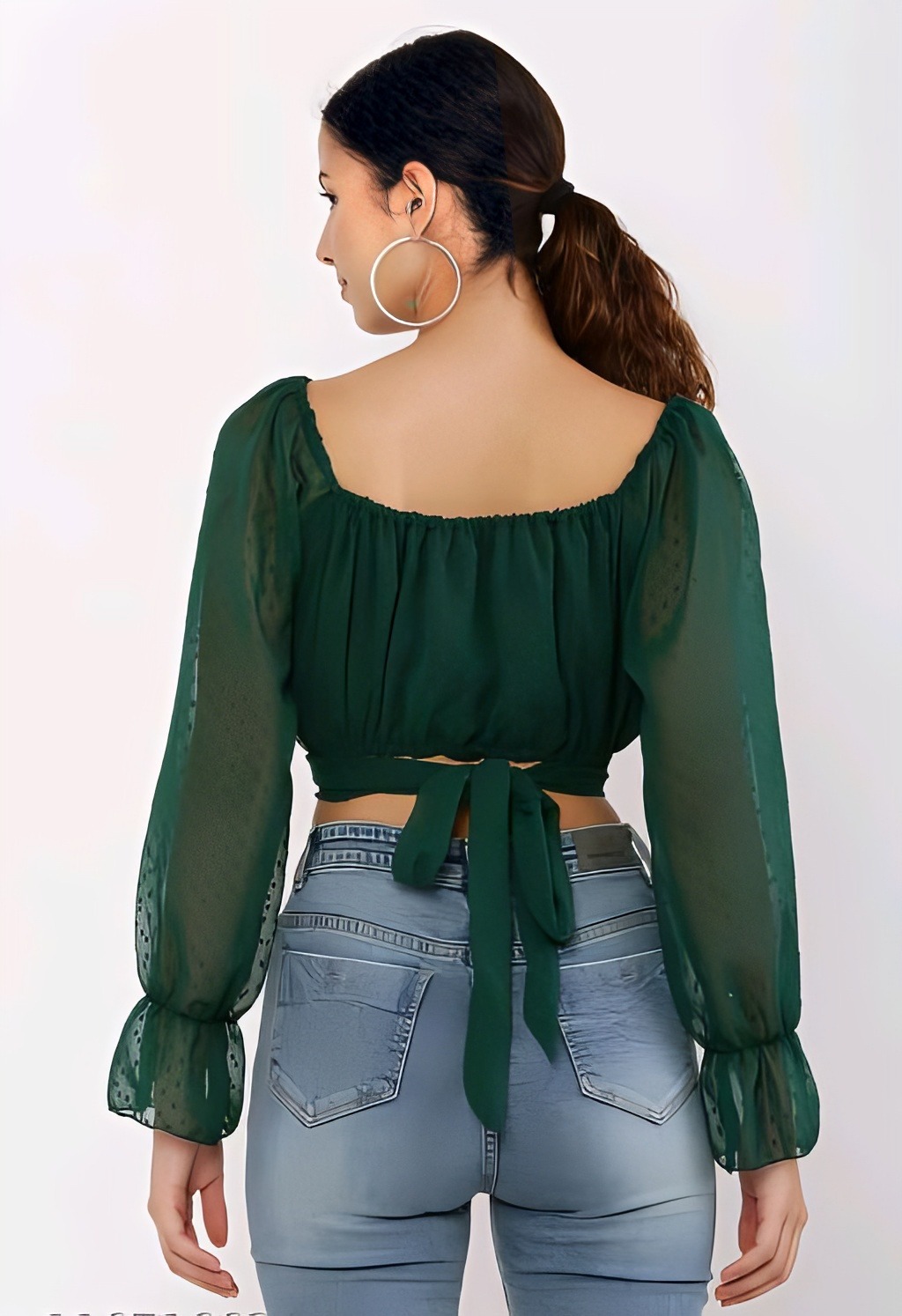 Stylish Top - Te Papa Green, XS, Free