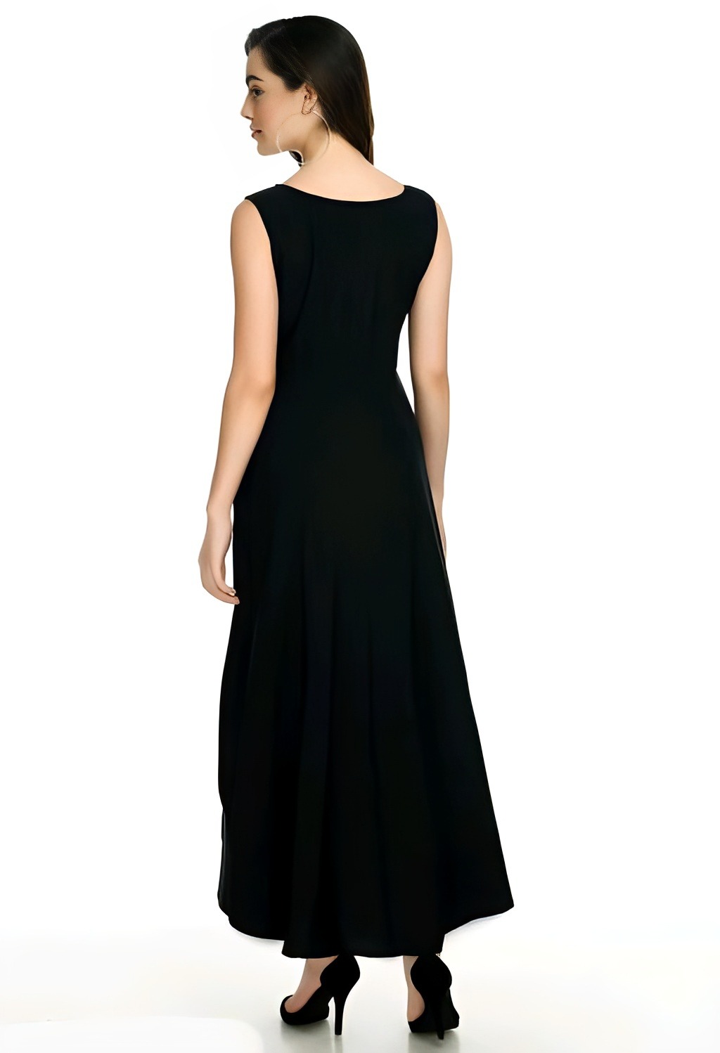 Classic Gown - Black, XXL, Free