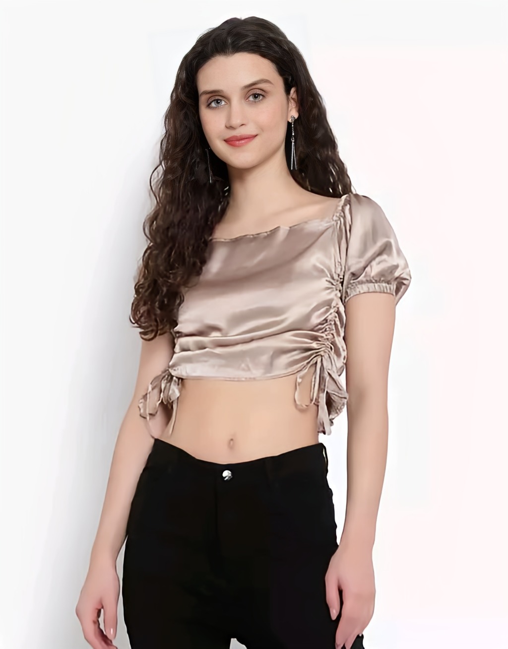 Crepe Top - Moon Mist, XS, Free