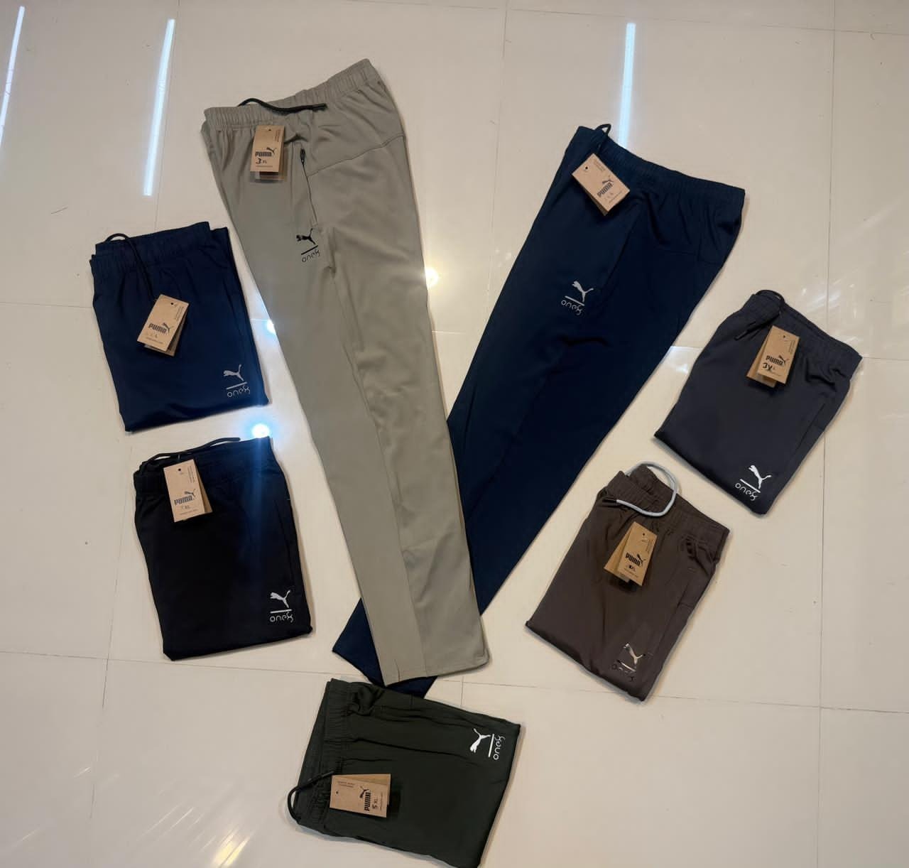 4 WAY LYCRA TRACK PANTS BIG SIZE* Hi Quality PMA