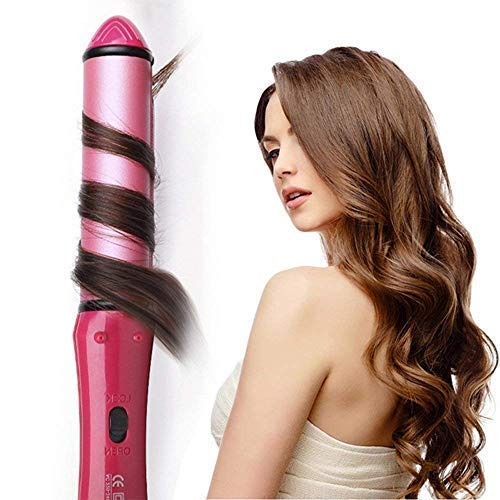 NOVA 2-in-1 Essential Combo Beauty Set of Ceramic Plate Hair Straightener and Curler for Women