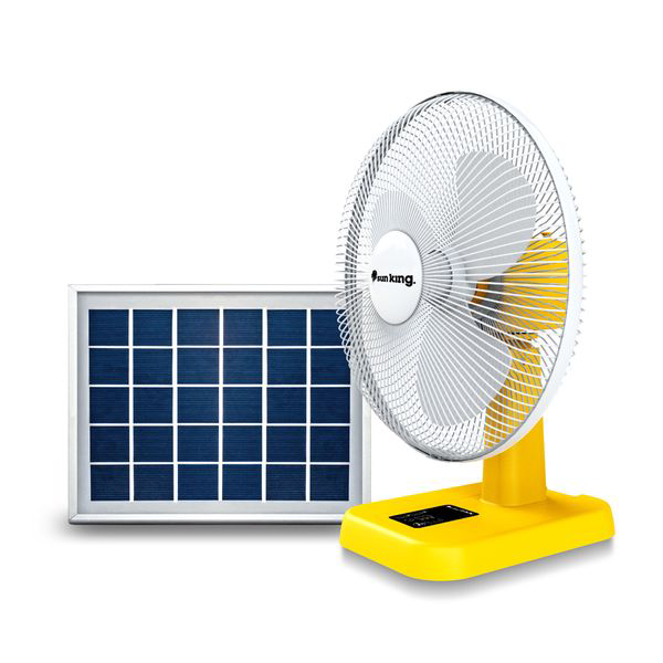 SUN KING - Solar Powered Table Fan 