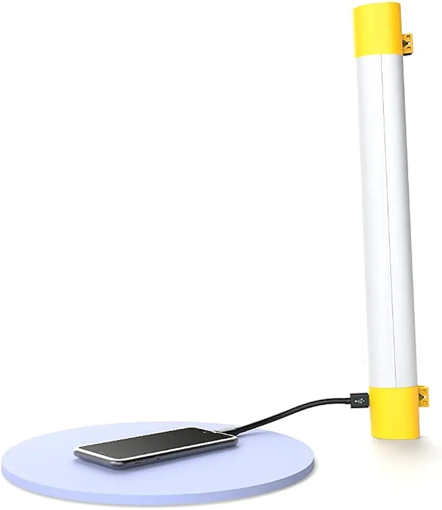 SUNKING - Portable Solar Tube Light With USB Mobile Charging 