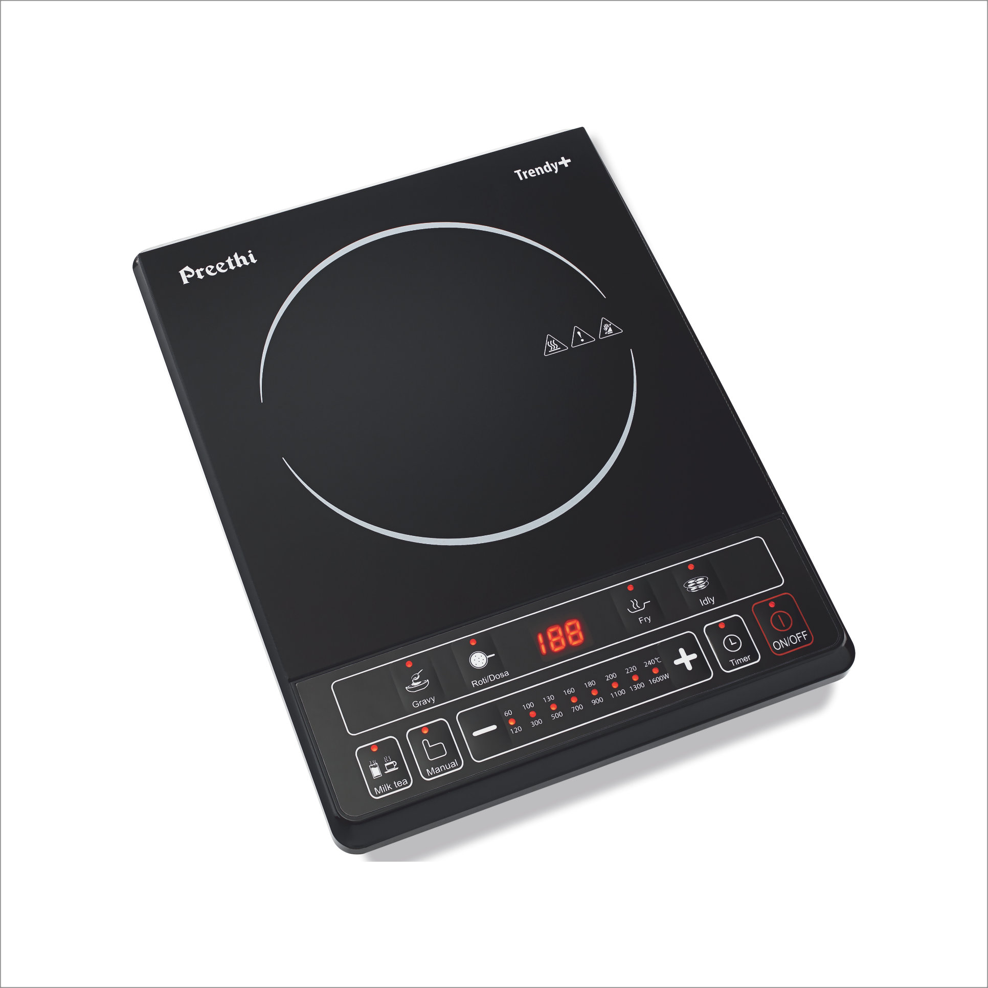 Preethi Electric Induction Stove , Excel Plus 117 , 1600 watt