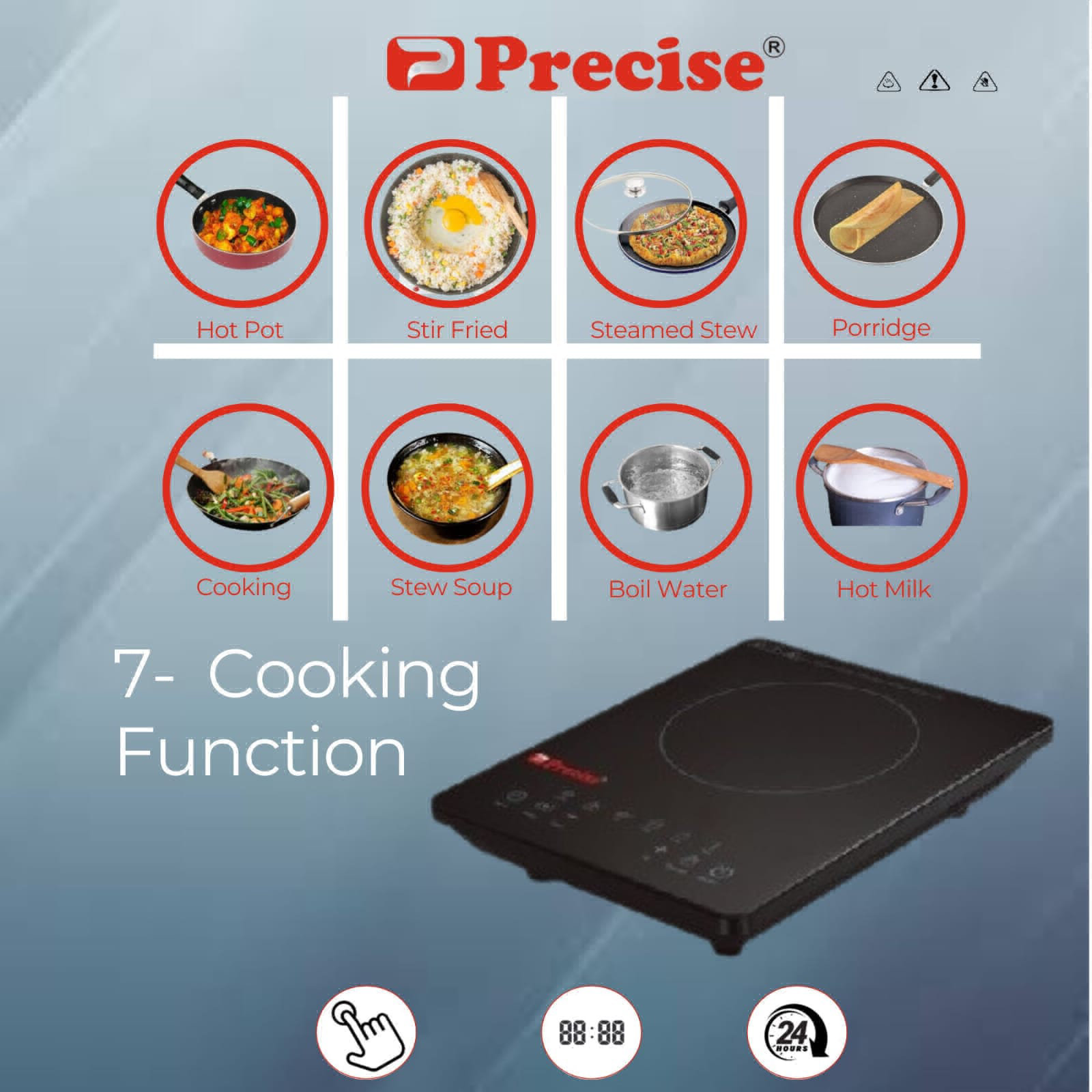 INDUCTION STOVE - PRECISE TOUCH MODEL