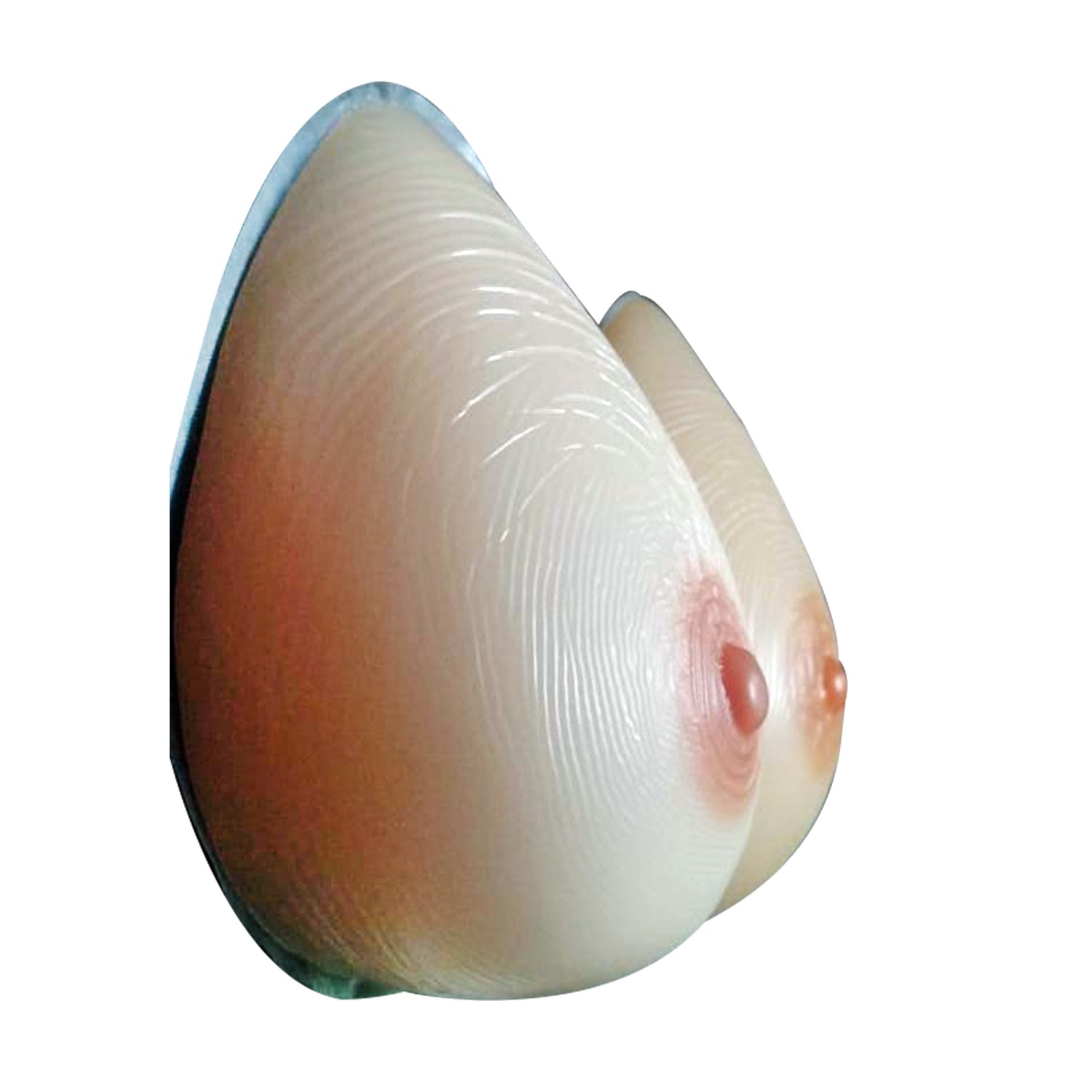 Silicone Teardrop Breast Prosthesis Pair 700+700 Grams Size F