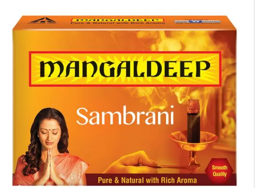 Mangaldeep Sambrani sticks-15 sambrani sticks, 1pcs