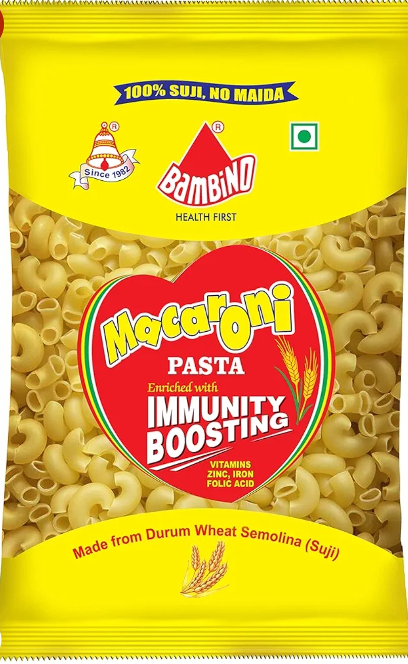 BamBino Macaroni 800gm