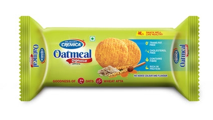 cremica oatmeal digestive biscuits 112.5g