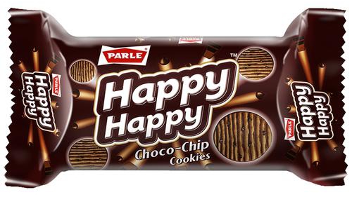 parle happy happy choco - chip cookies 70g