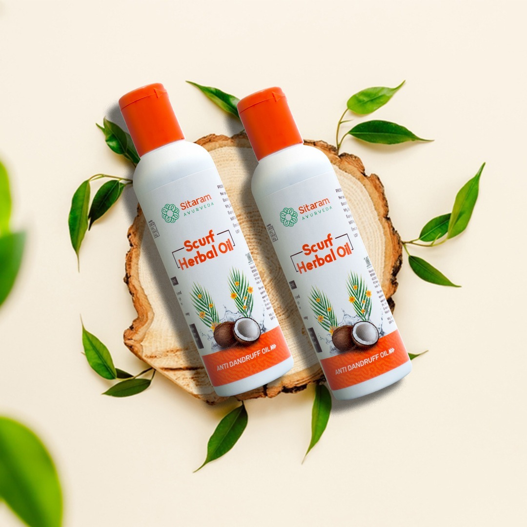 Scurf Herbal Oil - Sitaram