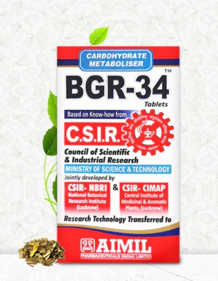 Aimil BGR-34 Tablets - 100 Tablet