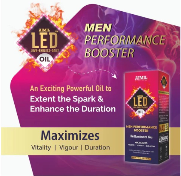 Aimil LED Oil – Men Performance Booster - 15ml