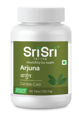 Sri Sri Tattva   Arjuna 500mg Tablet - 60Tablet