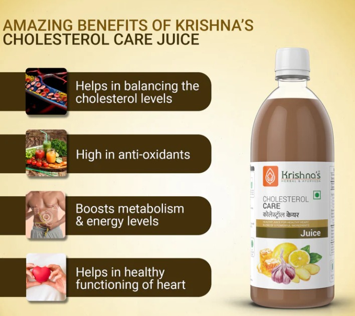  Krishna's Herbal Choles-terol Care Juice - 1000ml